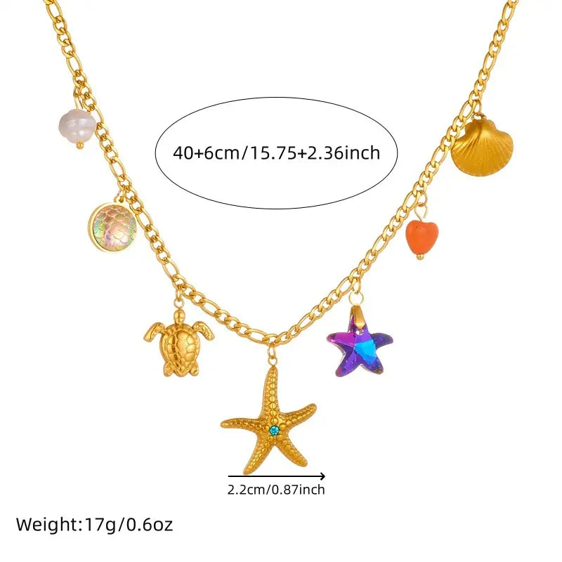 Coralie Charm Necklace