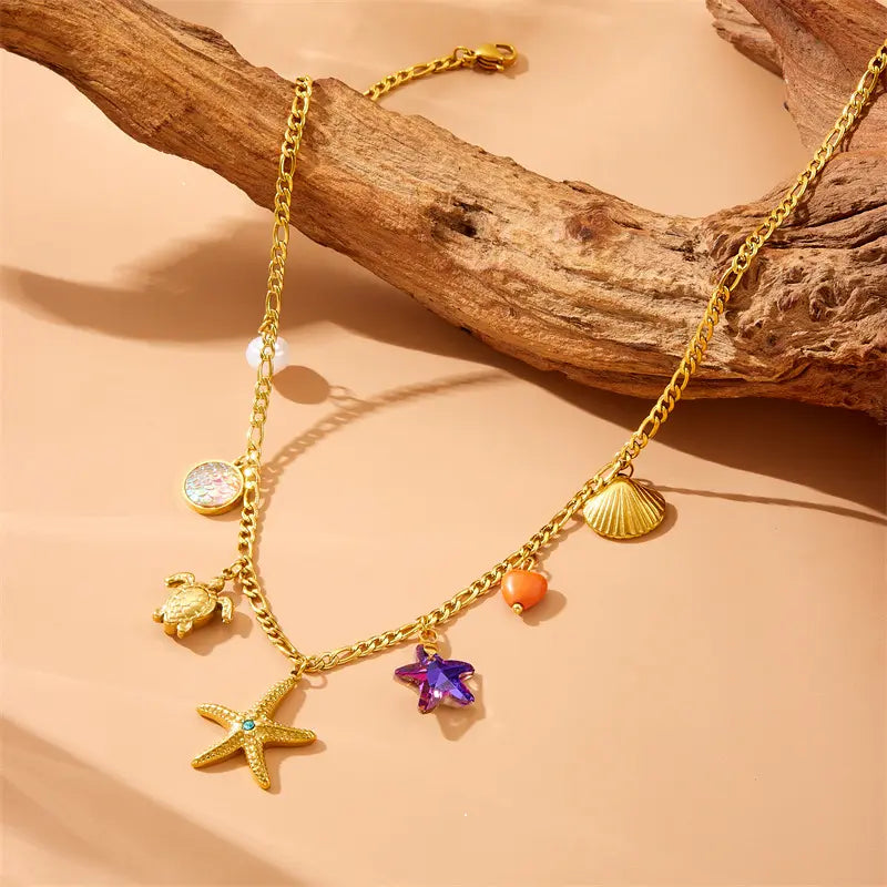 Coralie Charm Necklace