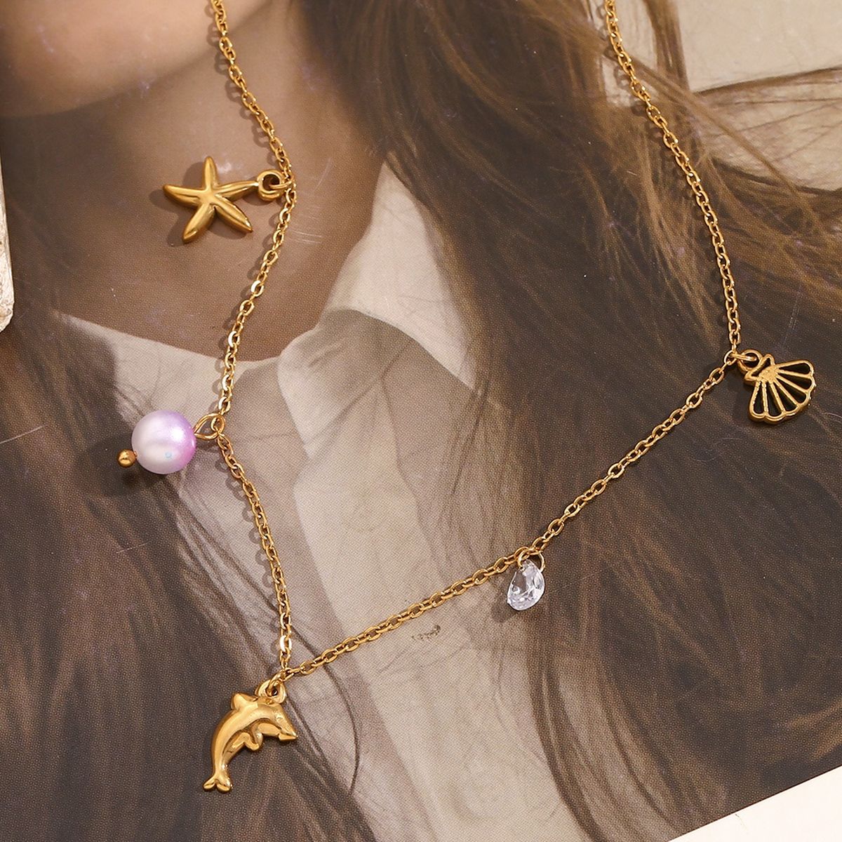 Vintage Laken Charm Necklace
