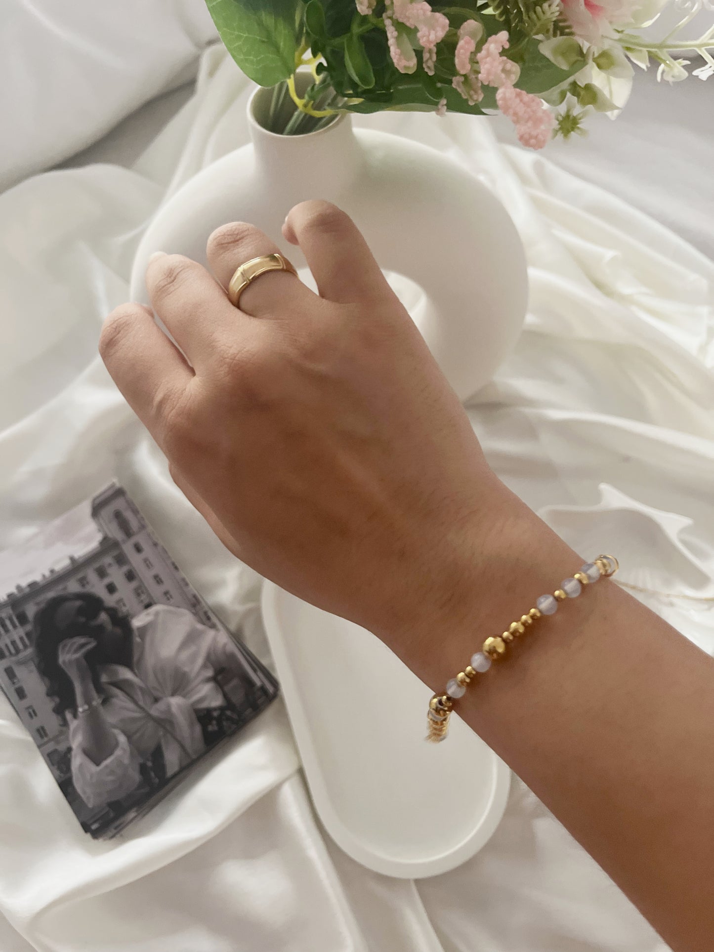 Pearl & Gold Serenade Bracelet