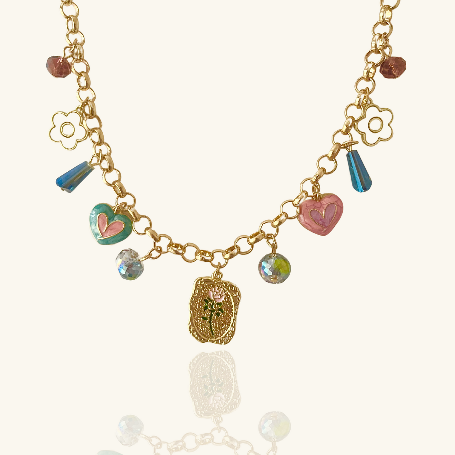 Nerina Charm Necklace