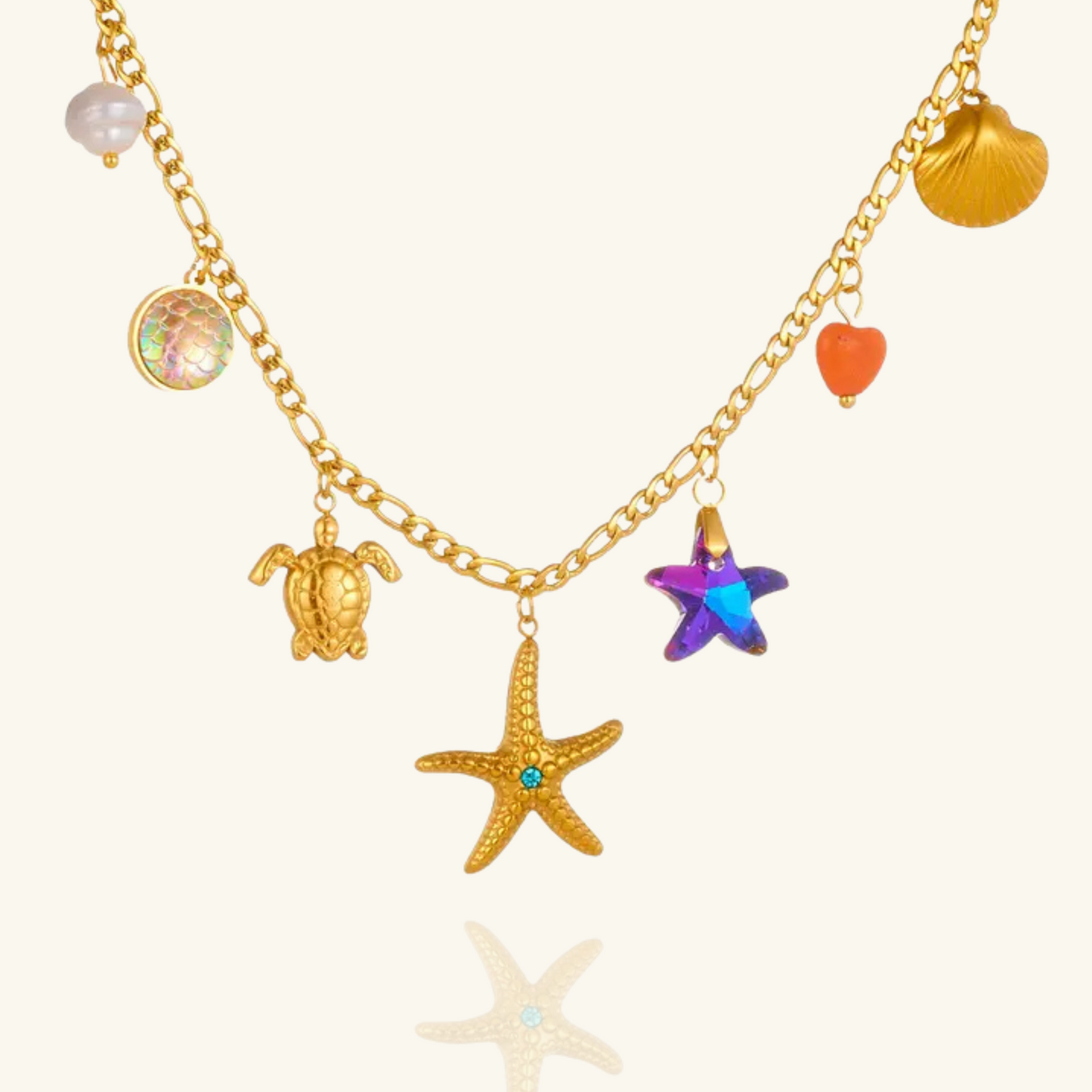 Coralie Charm Necklace