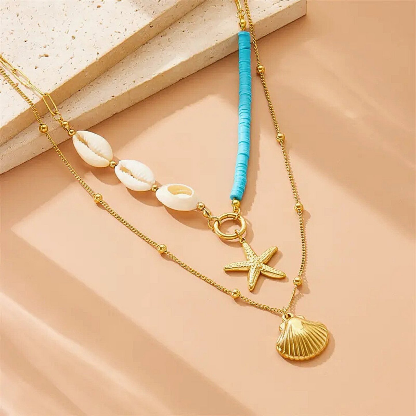 Seychelles Charm Necklace Necklace