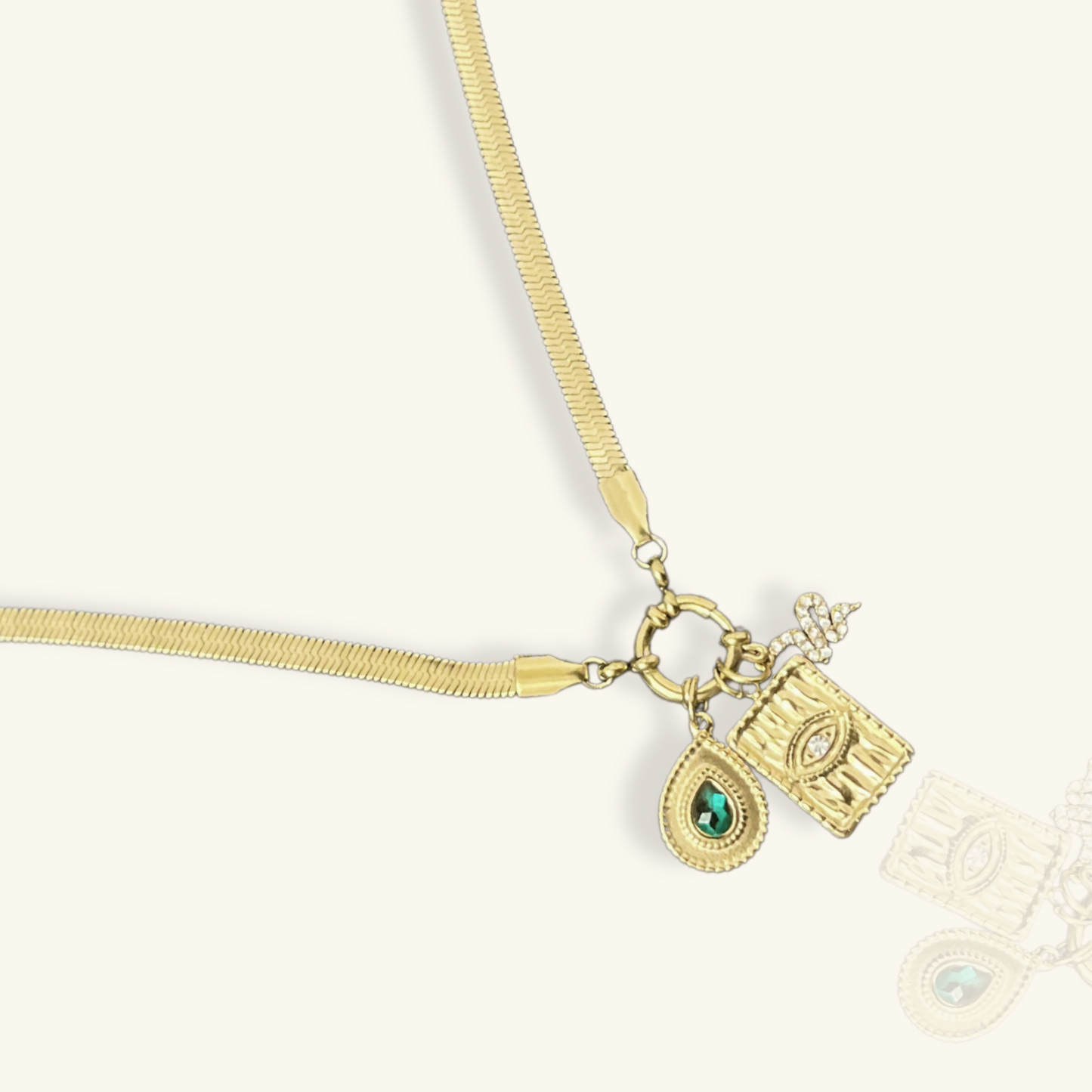 Charm Trio Necklace