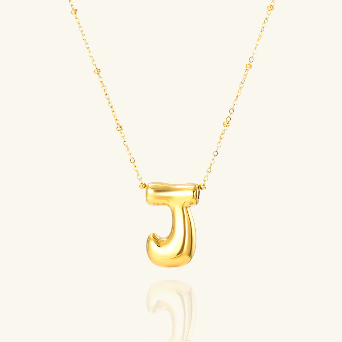 Inital Necklace - J