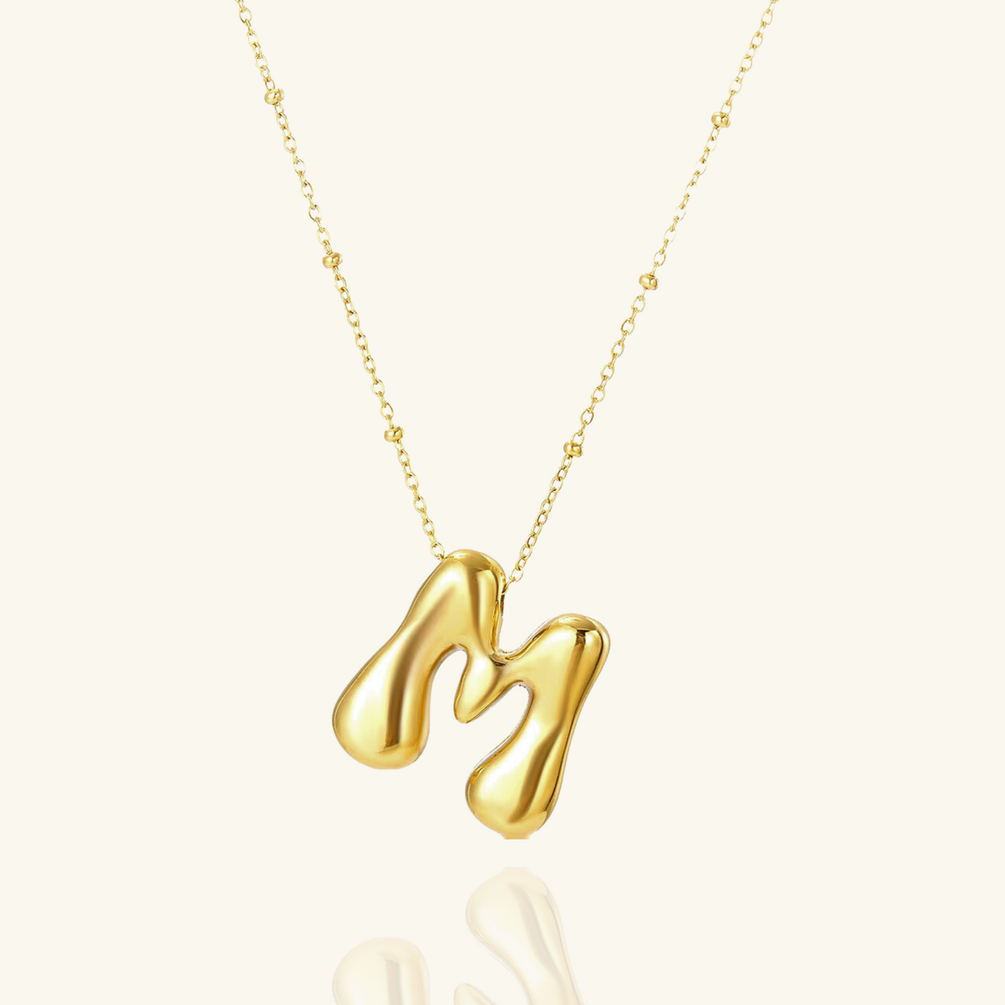 Initial Necklace - M