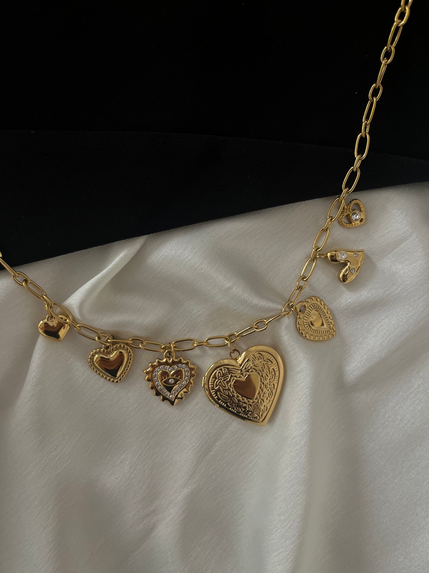 Je'taime Pre-Made Charm Necklace